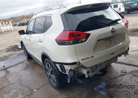 2020 Nissan Rogue Sv Intelligent Awd из США, поврежденный, VIN JN8AT2MV3LW104498